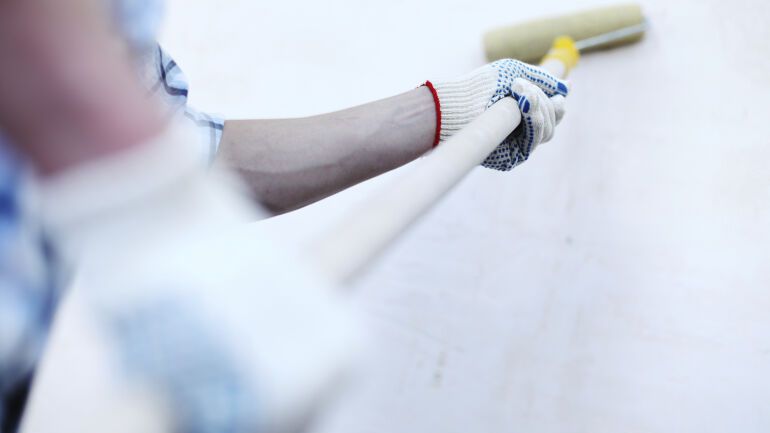 Utvendig maling av husvegg i Oslo og Akershus.